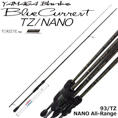 Yamaga Blanks Blue Current 93/TZ NANO All-Range