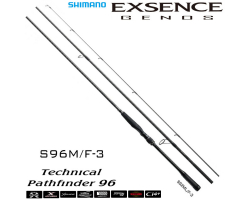 Shimano 19 Exsence Genos S96M/F-3