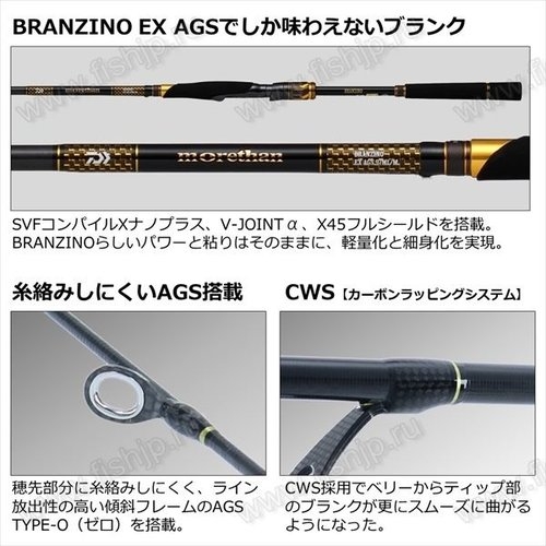 Daiwa 22 Morethan Branzino EX AGS 94LML