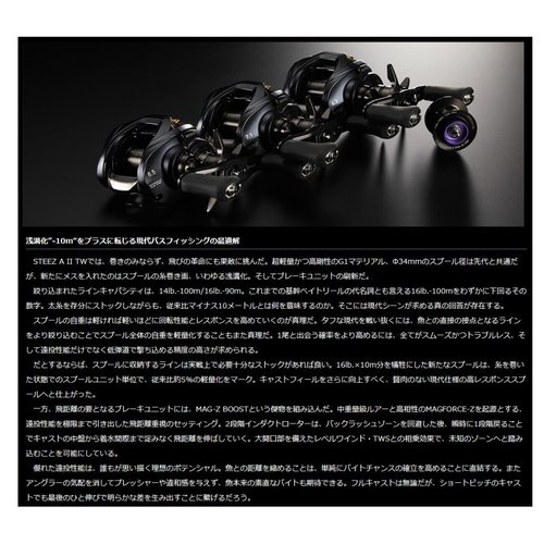 Daiwa 23 Steez A II TW 1000XH