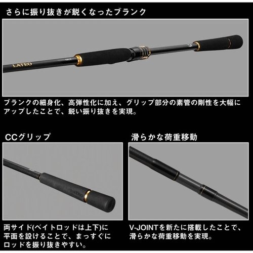 Daiwa 24 Lateo 86ML・K