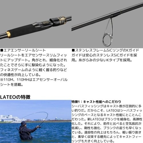 Daiwa 24 Lateo 90L・K