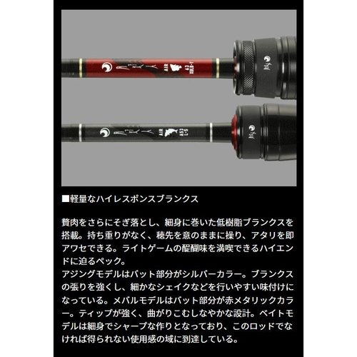 Daiwa 23 Gekkabijin AIR  73ULB-T・W