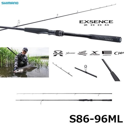 Shimano 22 Exsence Zoom S86-96ML