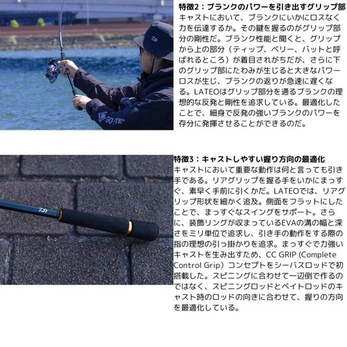 Daiwa 24 Lateo 90L・K