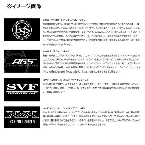 Daiwa 22  Gekkabijin EX AGS 66L-S・Q