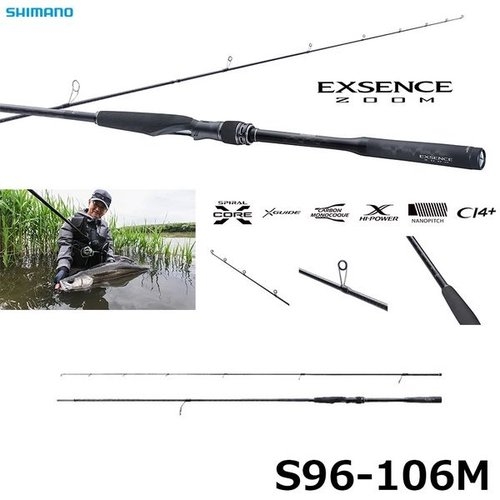 Shimano 22 Exsence Zoom S96-106M