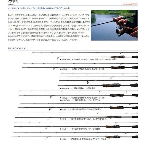 Daiwa Iprimi 66UL