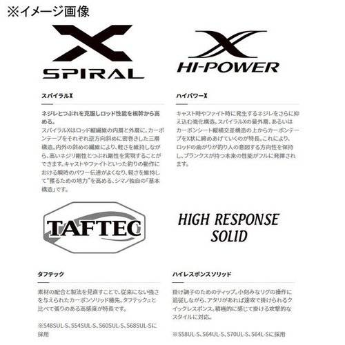 Shimano 22 Soare SS Ajing S54SUL-S