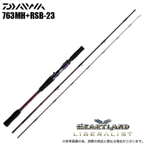 Daiwa 23 Heartland Liberalist HL763M+RSB-23
