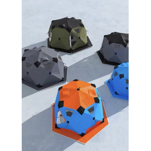 Зимняя утеплённая палатка “Supreme Hexa Pro” | 6–10 человек