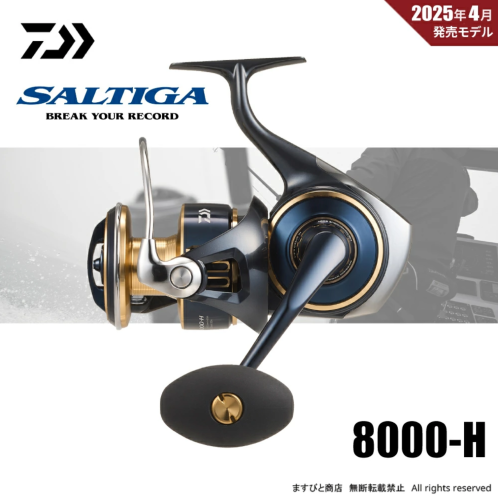 Daiwa 25 Saltiga 8000-H