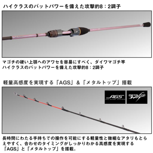 Daiwa 25 Metallia Magochi 215・J