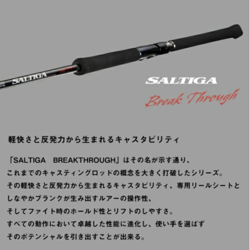 DAIWA 24 SALTIGA BREAKTHROUGH C83-6
