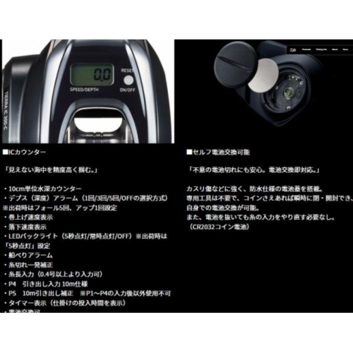 DAIWA 25 TIERRA IC 300H-C