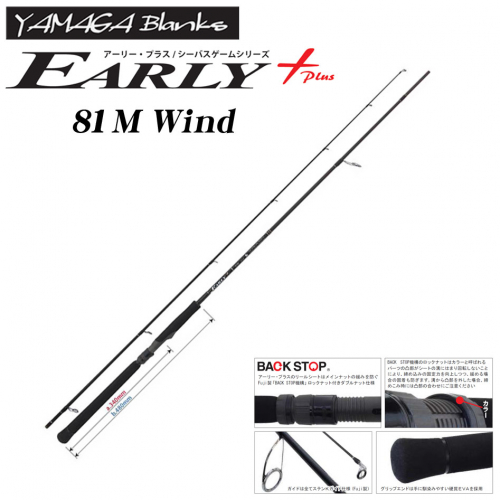 Yamaga Blanks EARLY Plus 81M Wind