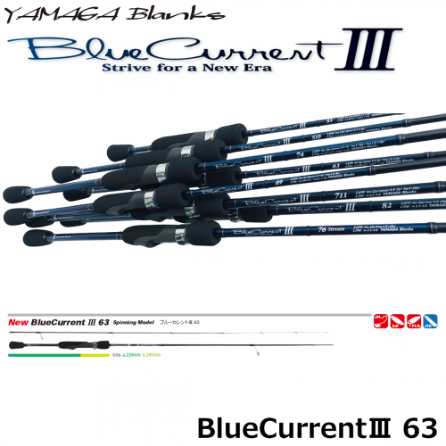 Yamaga Blanks BlueCurrent III 63