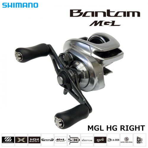 Shimano 18 Bantam MGL HG RIGHT