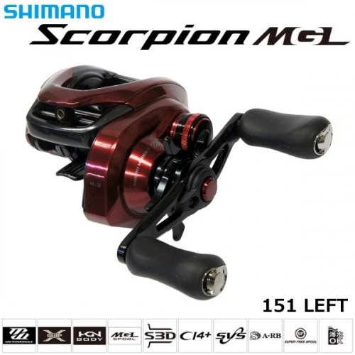 Shimano 19 Scorpion MGL 151 LEFT