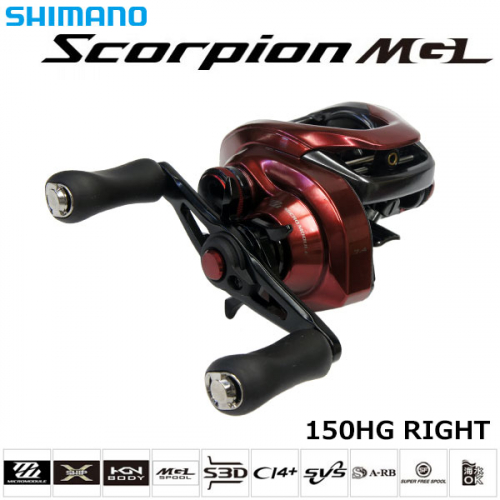 Shimano 19 Scorpion MGL 150HG RIGHT