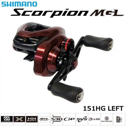 Shimano 19 Scorpion MGL 151XG LEFT