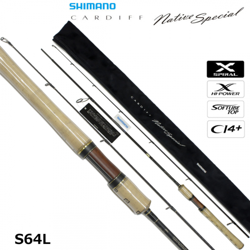 Shimano 20 Cardiff Native Special S64L