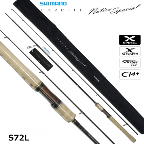Shimano 20 Cardiff Native Special S72L
