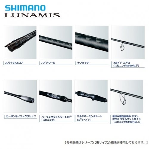 Shimano 20 Lunamis S86M