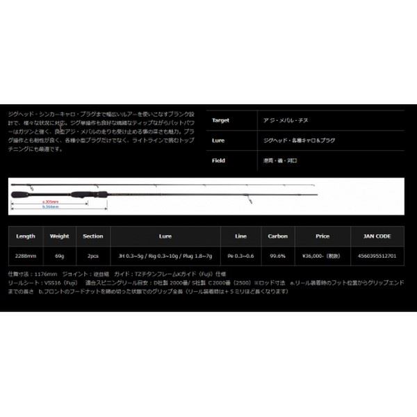 Yamaga Blanks BlueCurrent 76/TZ