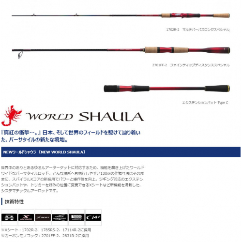 Shimano 20 World SHAULA 2702R-2