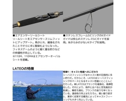 Daiwa 24 Lateo 90L・K