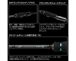 Daiwa 23 Emeraldas STOIST ST 82ML-5