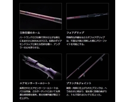 Daiwa 23 Heartland Liberalist HL763M+RSB-23