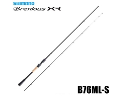 Shimano 25 Brenious XR B76ML-S