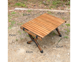 WIWO Luxury Wood Roll Table - M