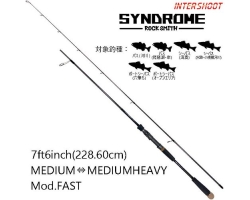 Smith SYNDROME Rock S76M/MH 7ft6inch 1&Half