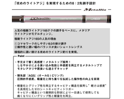 Daiwa 25 Metallia Light Aji 165