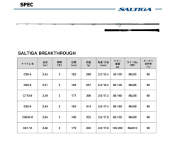 DAIWA 24 SALTIGA BREAKTHROUGH C82-8