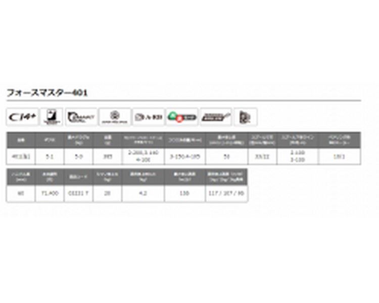 Shimano 13 ForceMaster 401