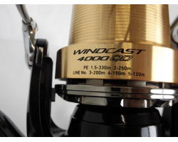 Daiwa 17 Windcast 4000