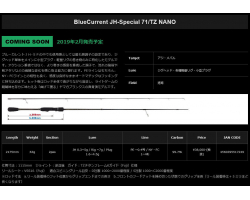 Yamaga Blanks Blue Current JH-Special 71/TZ NANO