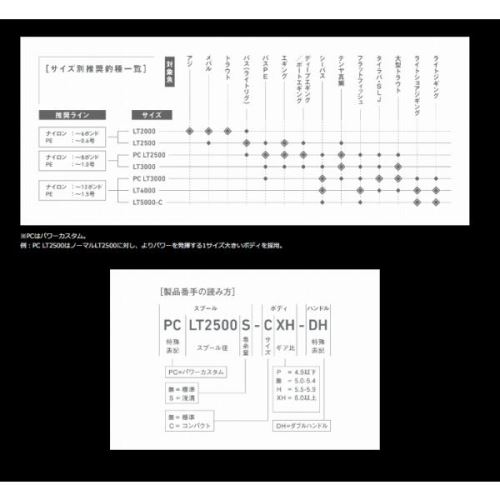 Daiwa 23  Airity LT2000S-H
